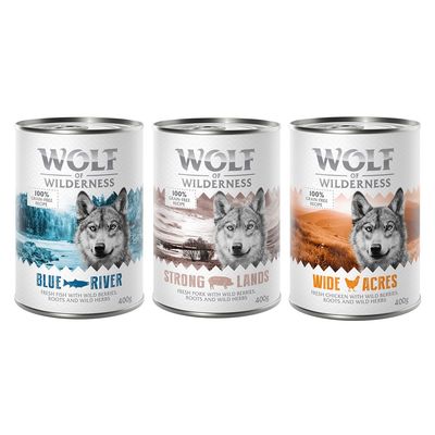 Wolf of Wilderness Adult Single Protein 6 x 400g