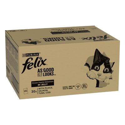 Felix As Good As It Looks Mega Pack 120 x 85g