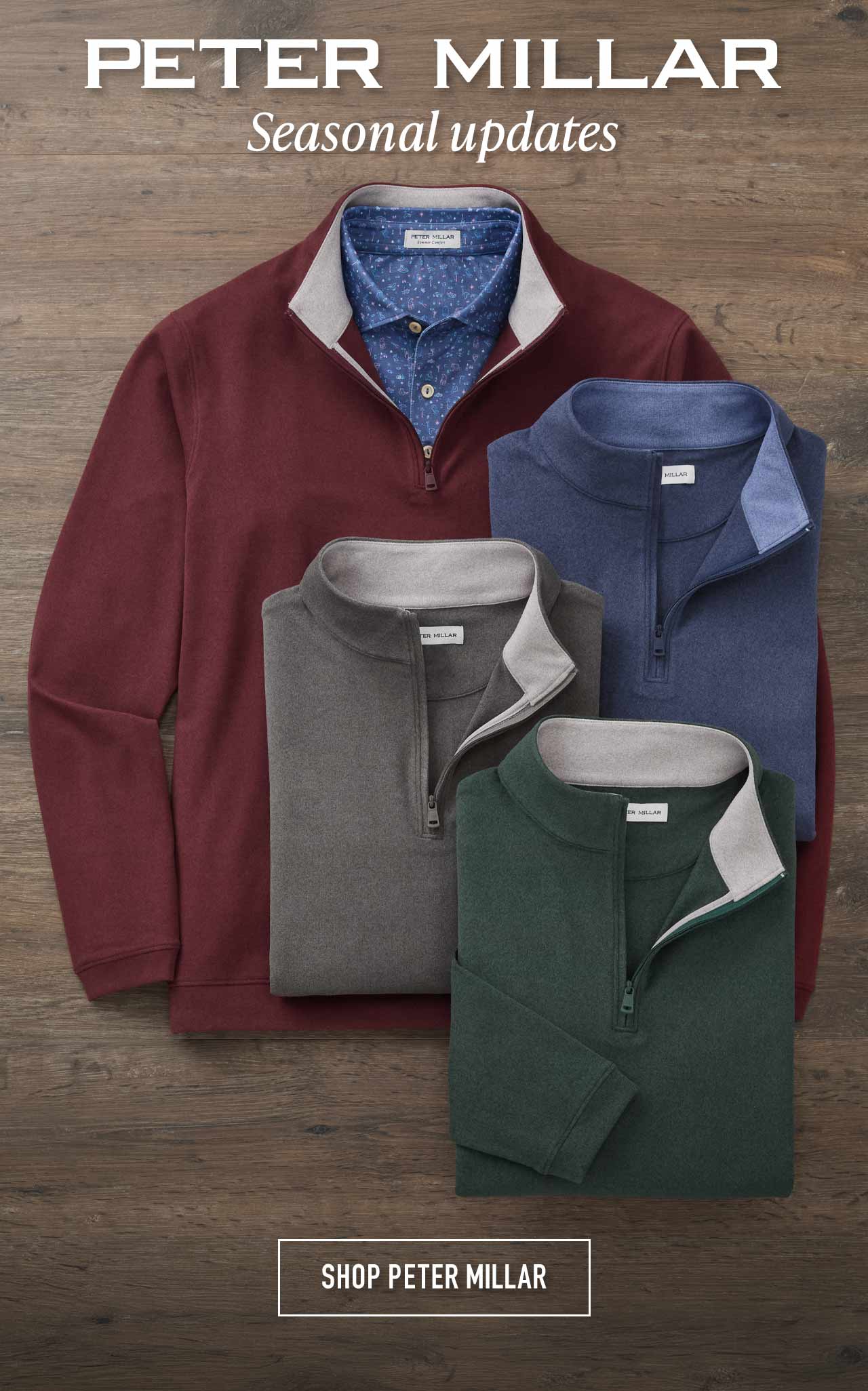 A Fresh Take on Peter Millar — lightweight layers and polished essentials for fall