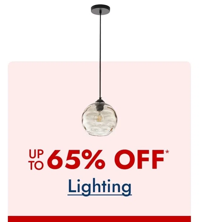 Lighting - Up to 65% Off