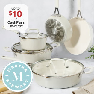 Up to $10 in CashPass Rewards* | Martha Stewart