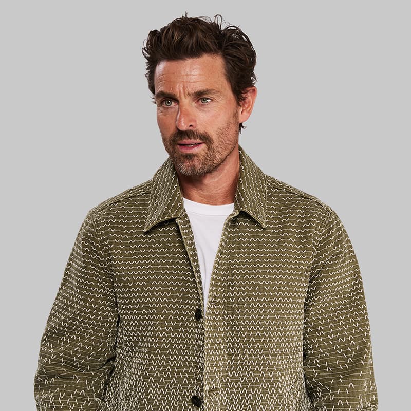 Sashiko Chore Jacket | vollebak.com