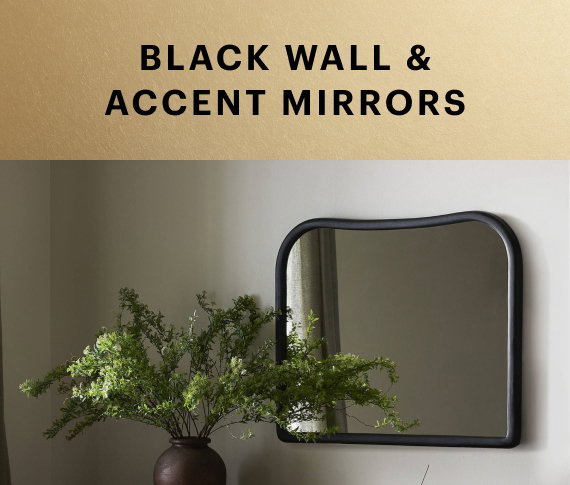 Black Wall & Accent Mirrors