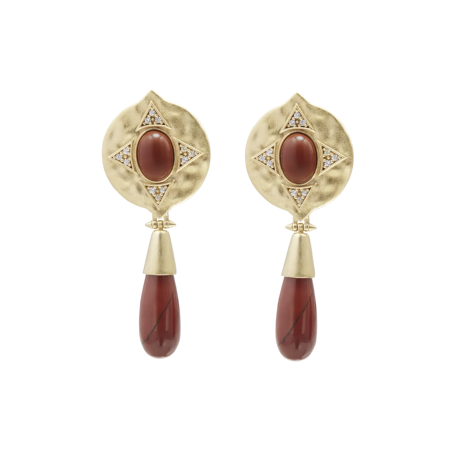 Image of Hathor Teardrop Earrings