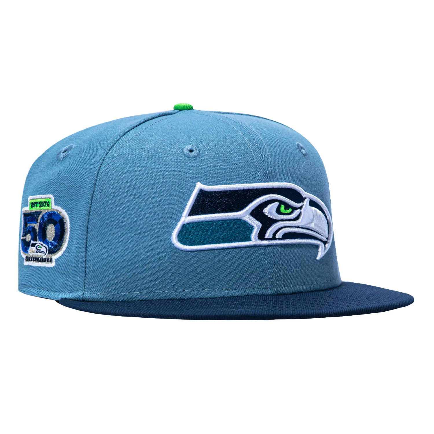 Image of 2TONE SEAHAWKS 50TH IND/NVY