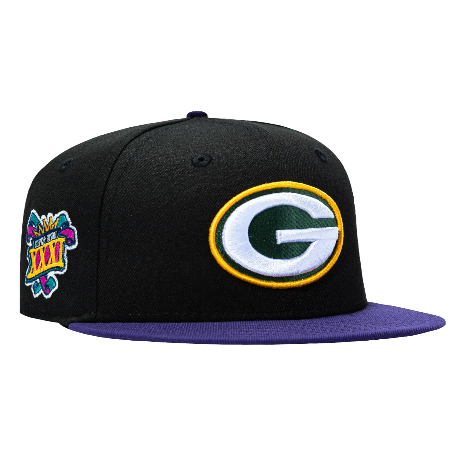 Image of 2TONE PACKERS SB97 BLK/PUR