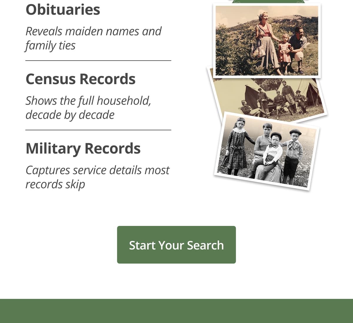 Start Your Search 