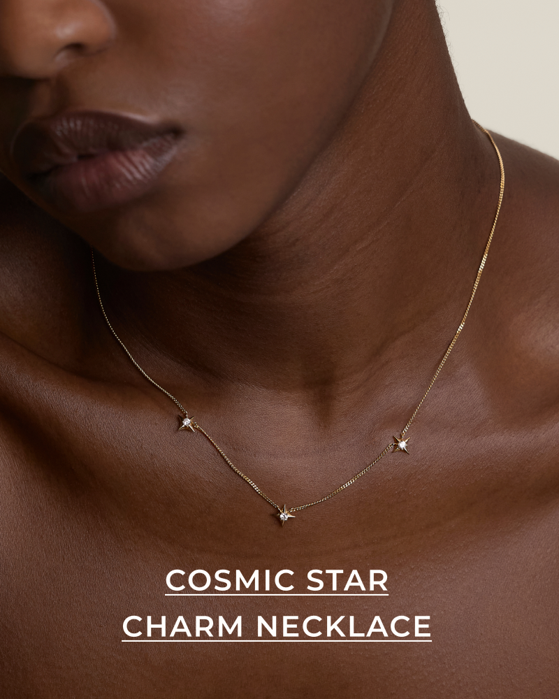 COSMIC STAR CHARM NECKLACE