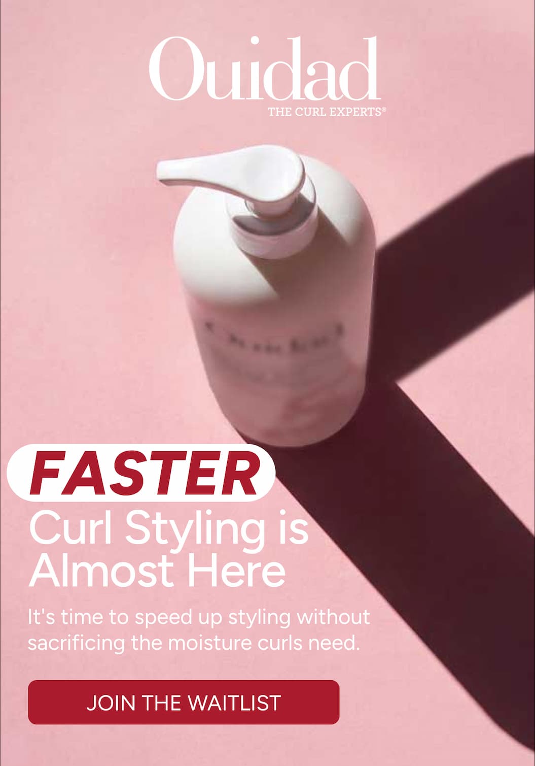 Faster Curl Styling Is Almost Here - It's time to speed up styling without sacifcing the moisture curls need. 