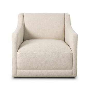 Gianna Cream Swivel Chair
