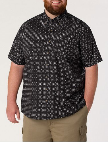 Easy-Care Micro Print Sport Shirt