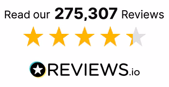 4.3 Rating on Reviews.io