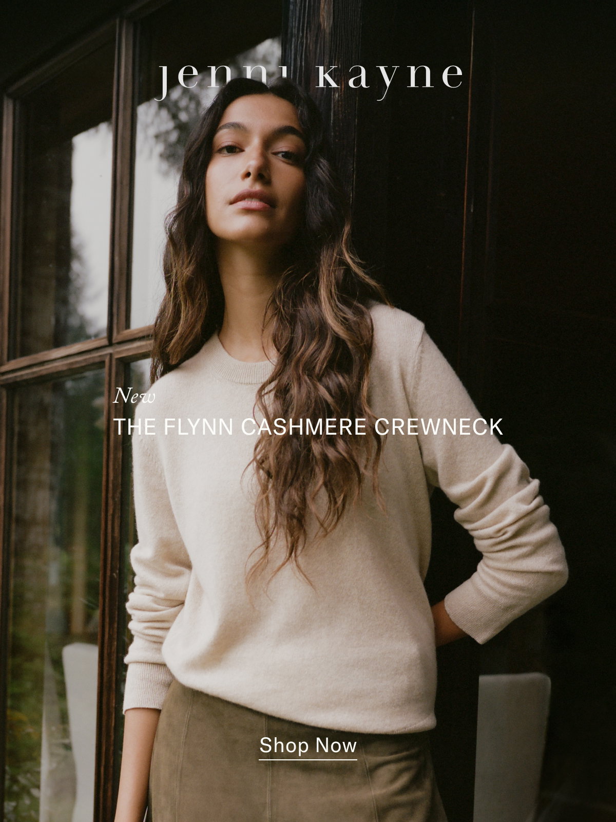 Flynn Cashmere Crewneck