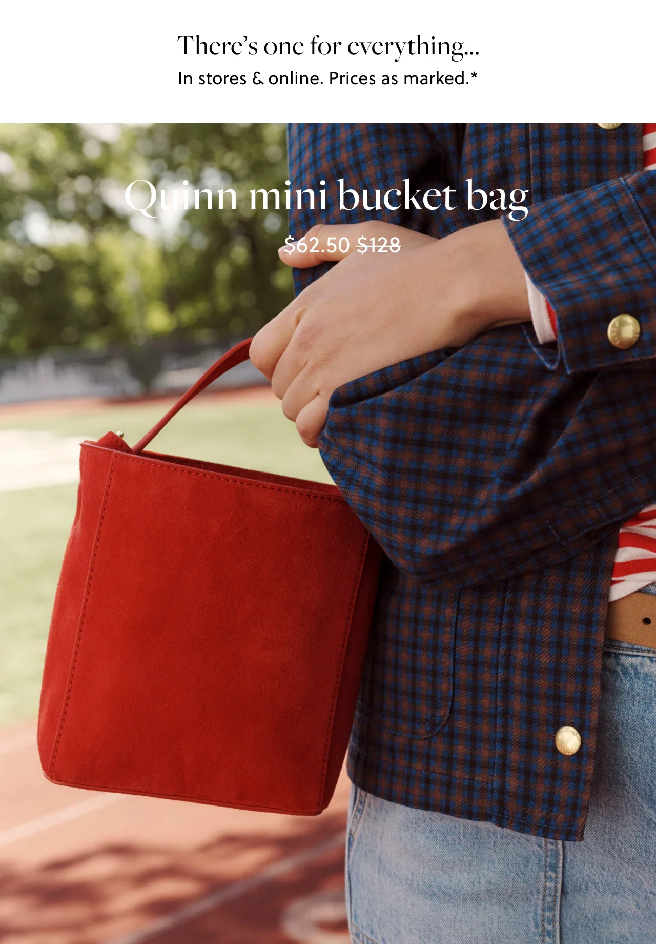 Mini bucket bag