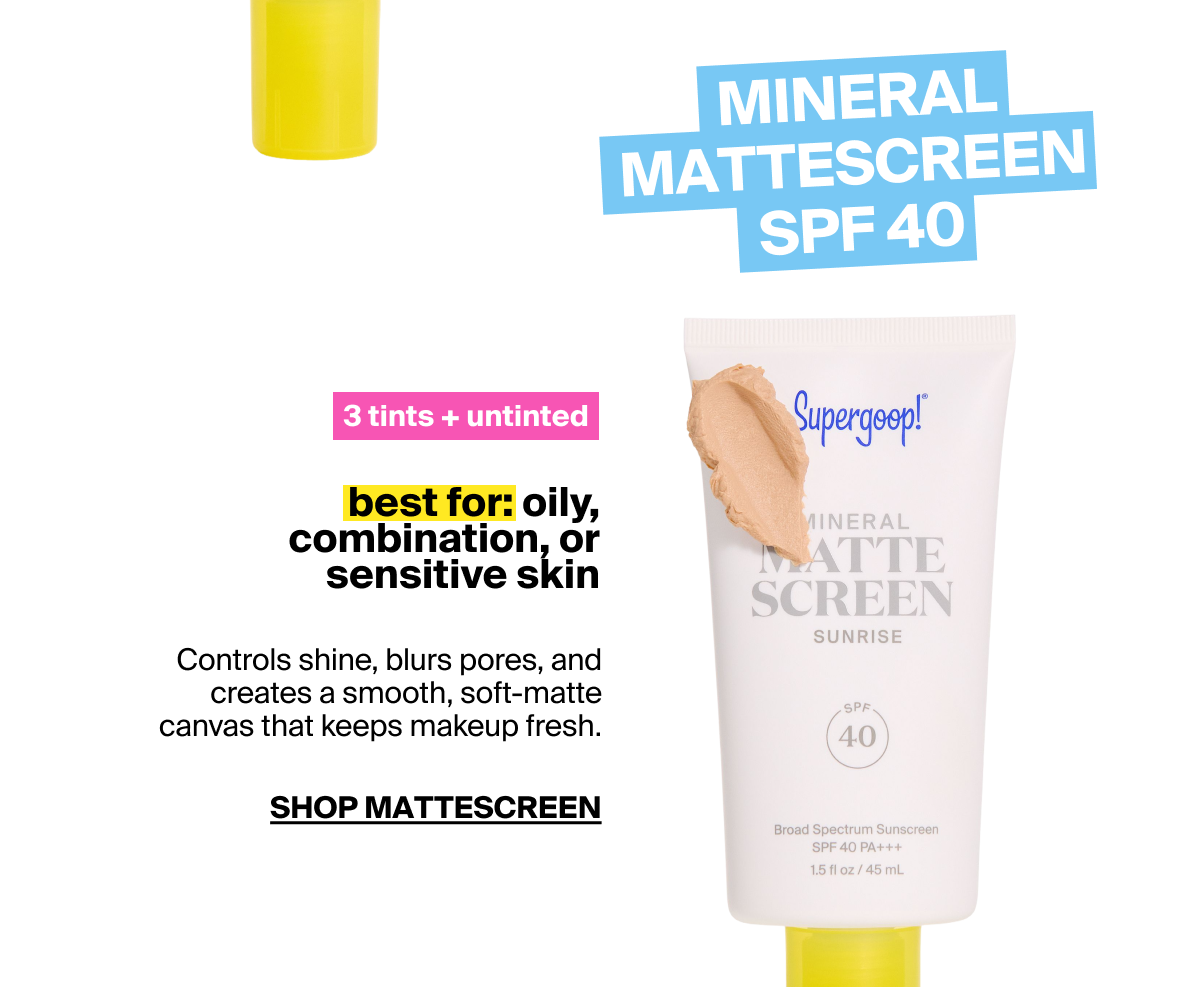 Mattescreen SPF 40