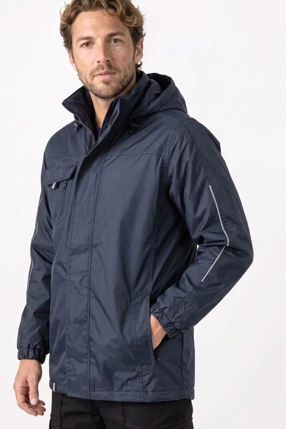 Image of Result 3-in-1 Core Transit Jacket with Printable Softshell Inner, Navy
