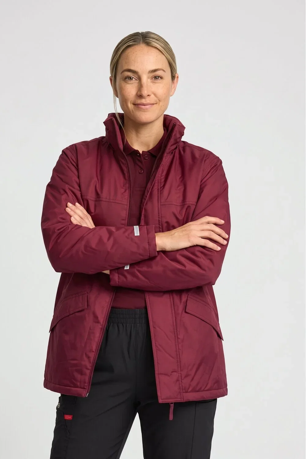 Image of Result Unisex Core Winter Parka, Burgundy