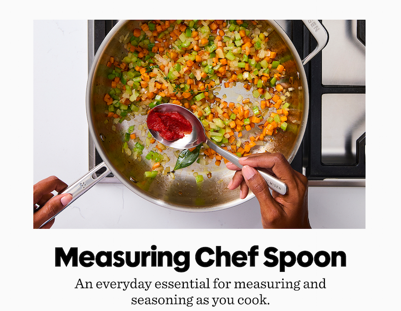 Meausring chef spoon