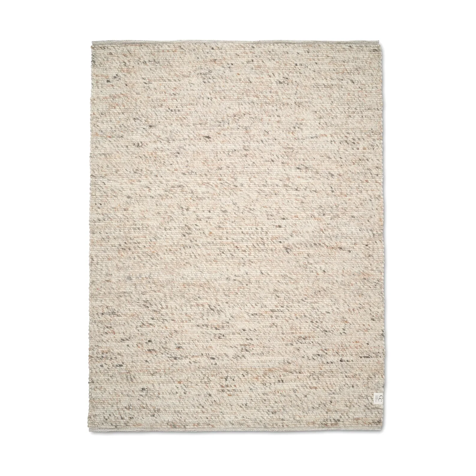 Merino wool carpet 170x230 cm natural beige