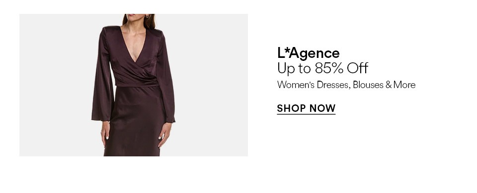 L'Agence - Up to 85% off - Women's dresses, Blouses & more - SHOP NOW >