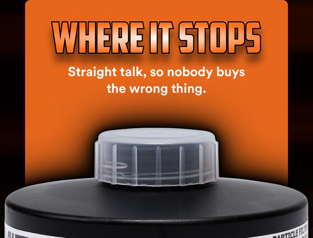 Where it stops Straight talk, so nobody buys the wrong thing.