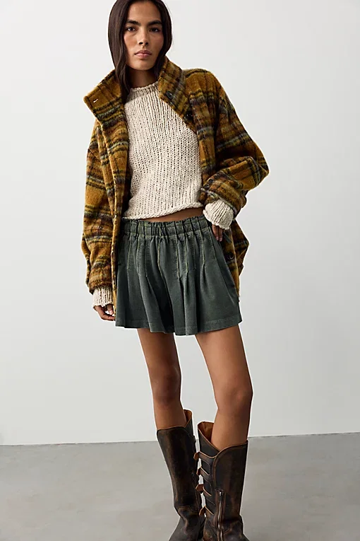 Croquet Knit Shorties