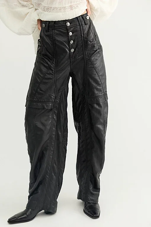 We The Free Definition Workwear Vegan Leather Pants