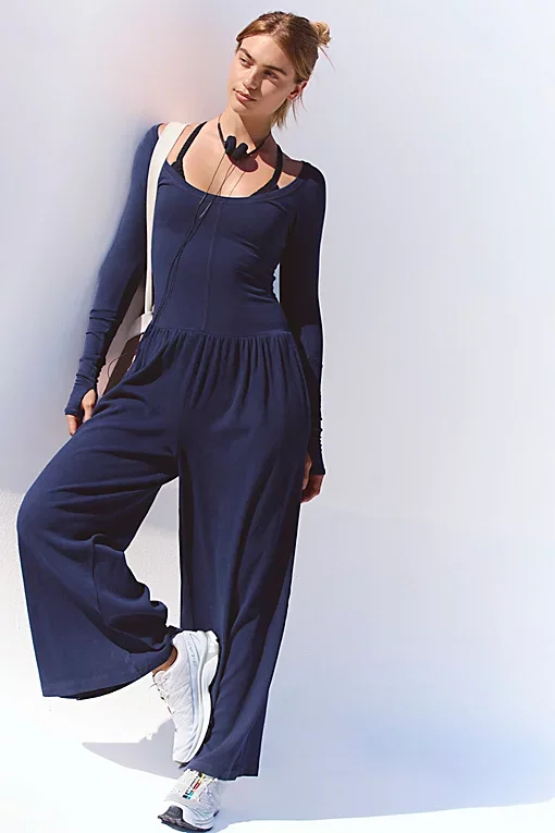 Hot Shot Wide Leg Onesie