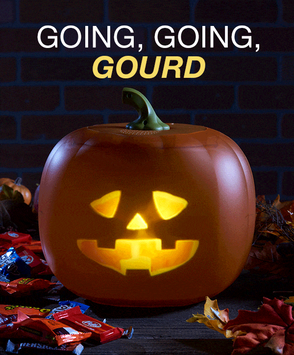Our #1 Halloween decoration is one that talks back. Get our Animated Jack-O-Lantern and get 20% off.
