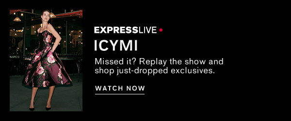 Express Livestream Event ; Download the App