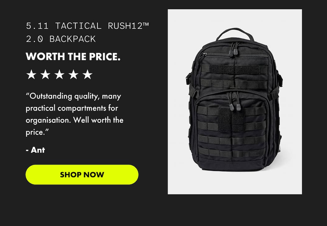 5.11 Tactical RUSH12™ 2.0 Backpack | SHOP NOW
