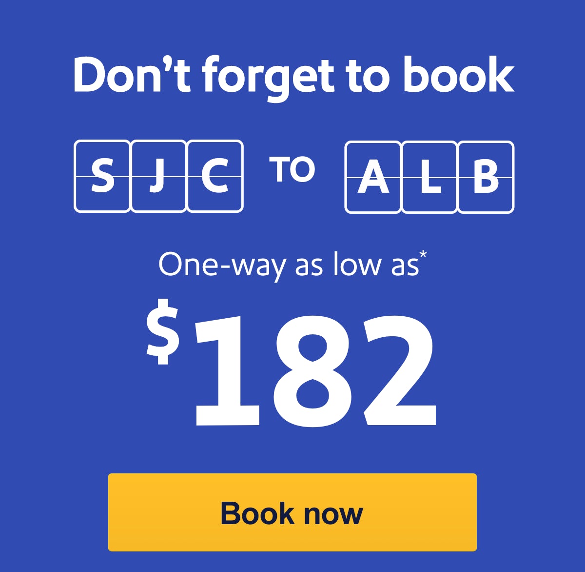 Don't forget to book your trip.