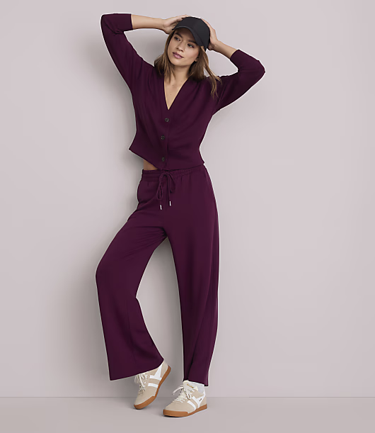 Lou & Grey Scubasoft Wide Leg Sweatpants