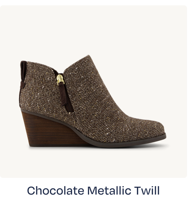 Goldie Wedge Ankle Bootie