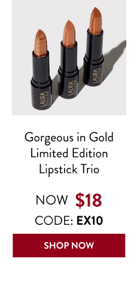 Gorgeous in Gold Limited Edition Lipstick Trio | Shop Now