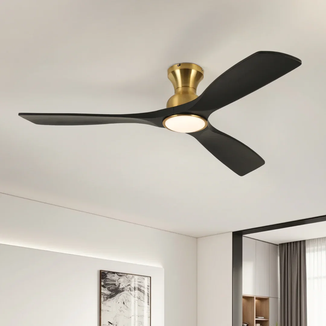 Karlena 52'' Ceiling Fan with Light Kit and Remote Control