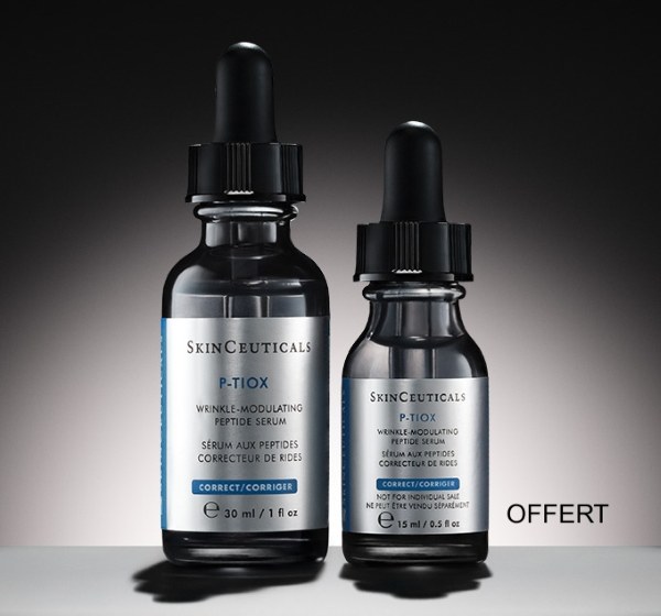 Sérum P-TIOX 30ml et sa version 15ml offerte