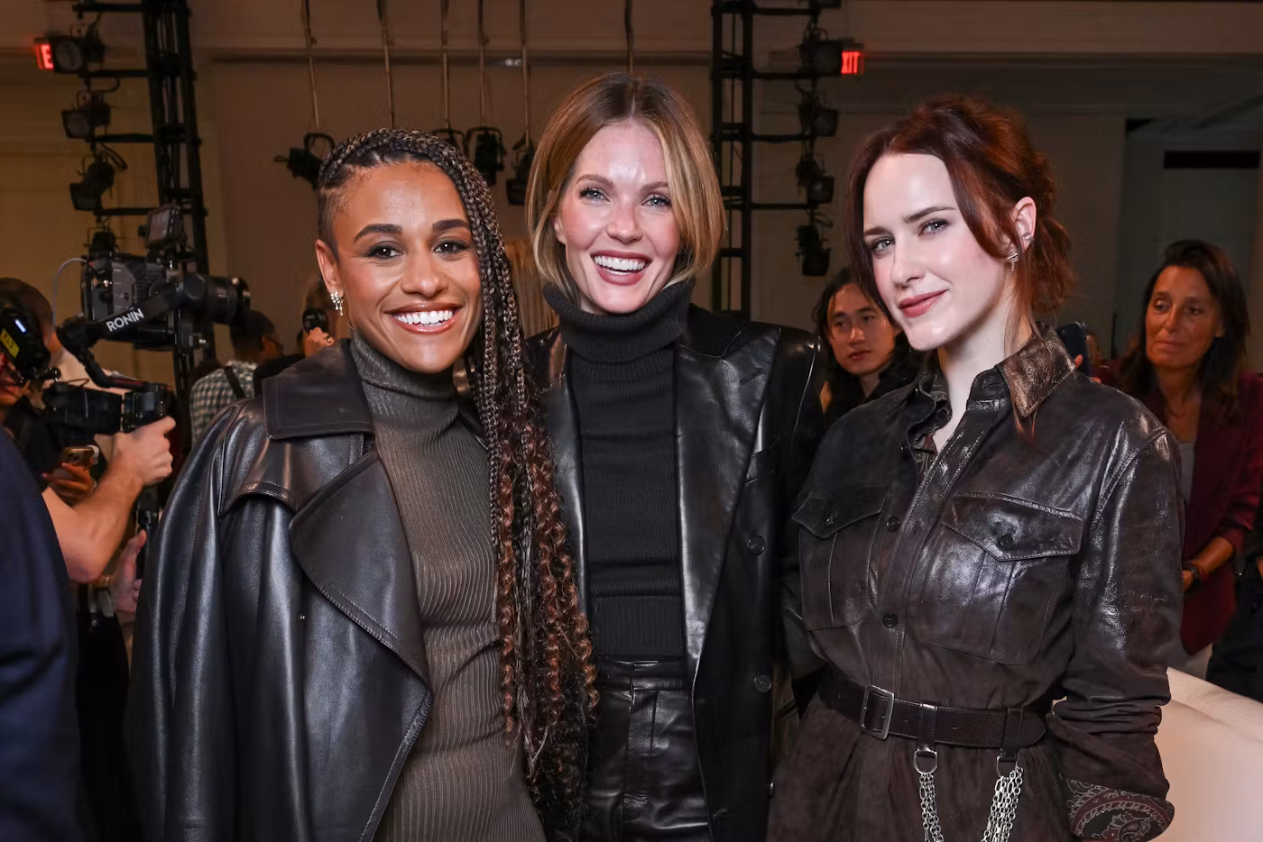 Ralph Lauren’s Front Row Was A Masterclass In "Coatmaxxing"