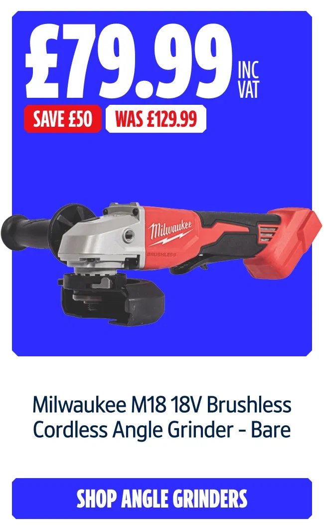 Save £50 on this Milwaukee M18 18V Li-Ion RedLithium 4.5