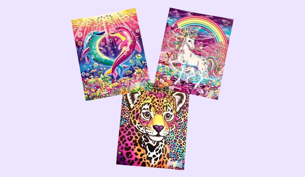 Lisa Frank folders