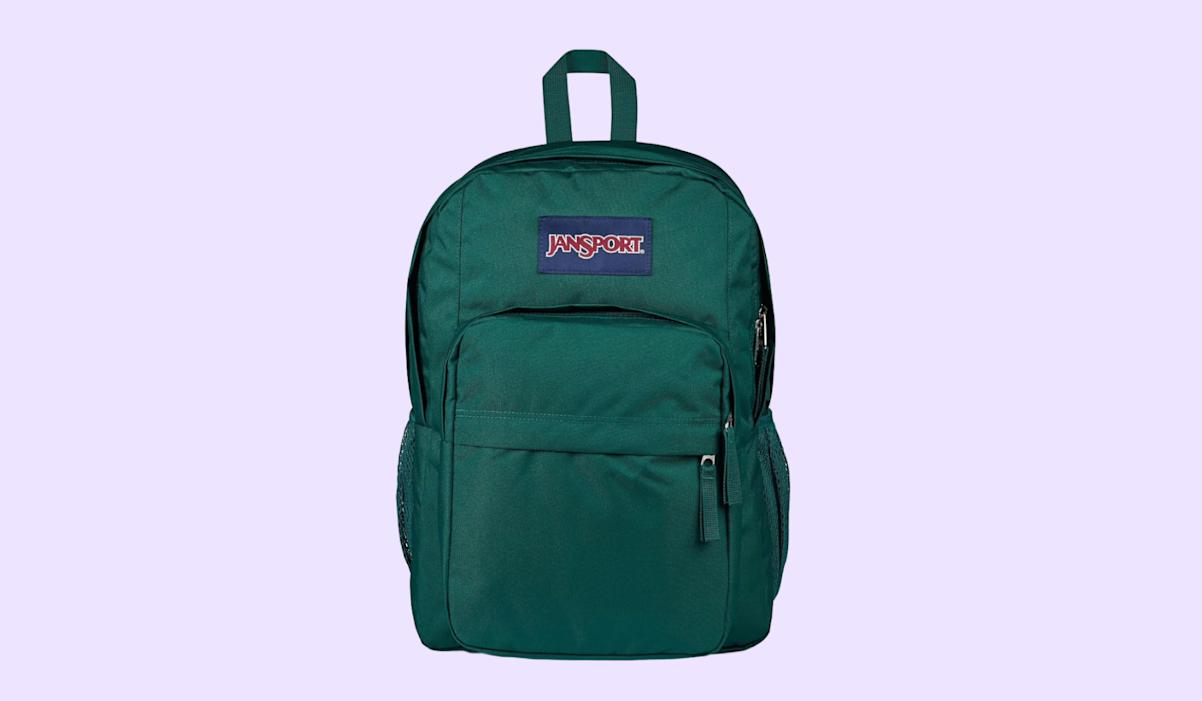 A JanSport backpack
