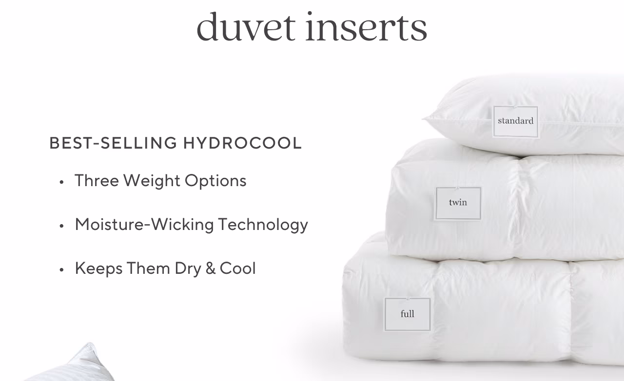 duvet inserts
