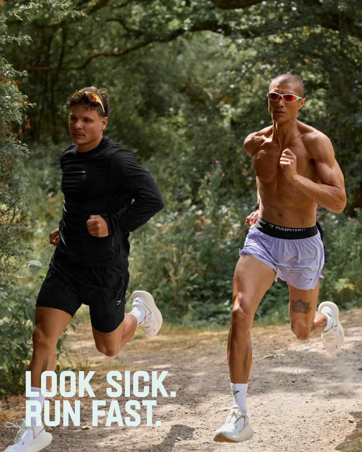 LOOK SICK. RUN FAST.