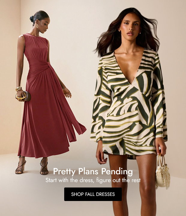 SHOP FALL DRESSES