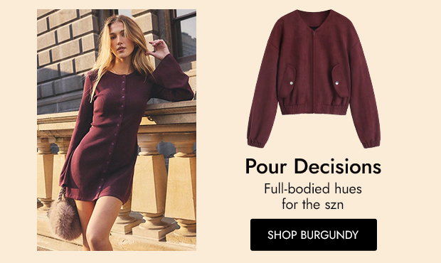 SHOP BURGUNDY