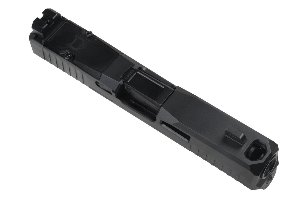 DUSK19 Ported Slide and Barrel, Complete Slide for Glock 19