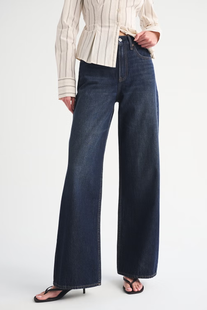 High Rise Wide Leg Jean