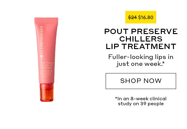 POUT PRESERVE CHILLERS LIP TREATMENT