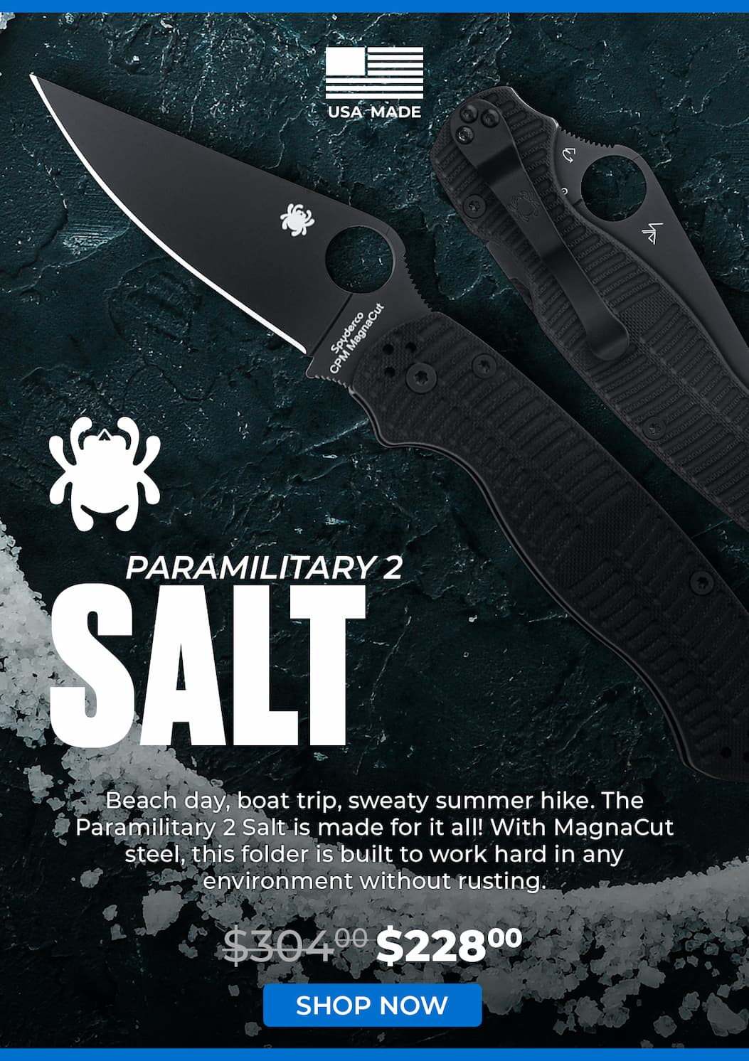 Spyderco Paramilitary 2 Salt