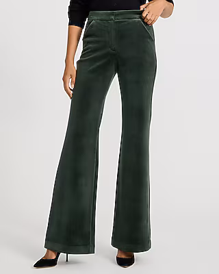 Editor Corduroy High Waisted Flare Trouser